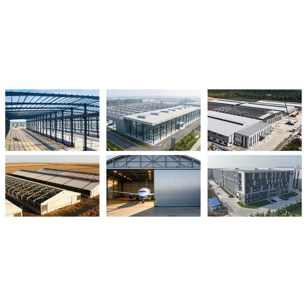 Weather Resistant Steel Structure Building Warehouse Fast Install Custom Dimensions