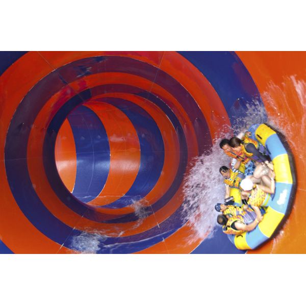 Шесть человек для водного горки ПВХ надувная трубка для супер торнадо горки