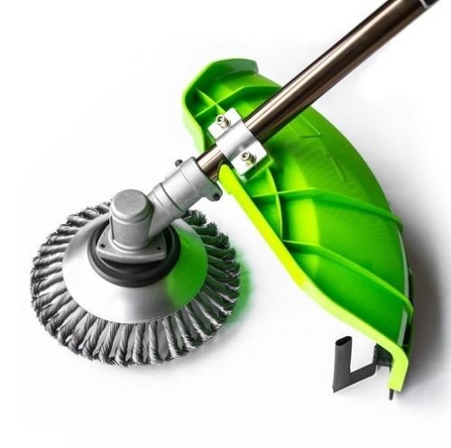 Twist Knot Conical Wire Weed Brush 200mm OD X 25.4mm ID For Grass Trimmer