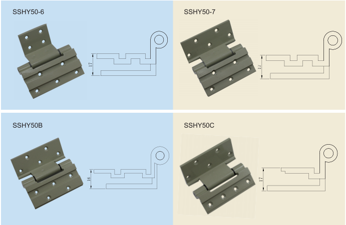Furniture Powder Painted Concealed Door Hinges Hardware / Cabinet Door Hinges