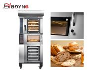 controle de Oven With Cabinet Digital Temperature da plataforma da padaria das bandejas 380V quatro