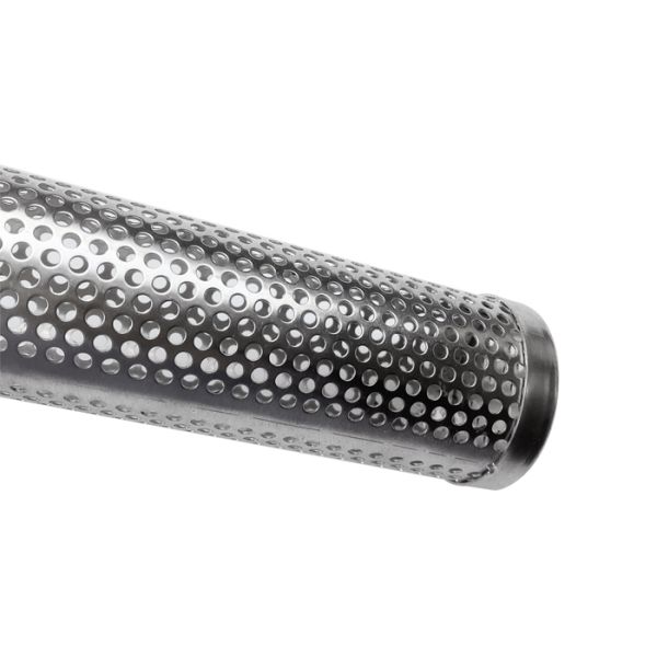 12 Inch Perforated Pellet Smoke Tube Wood Chip Smoker Tube Cylindrical