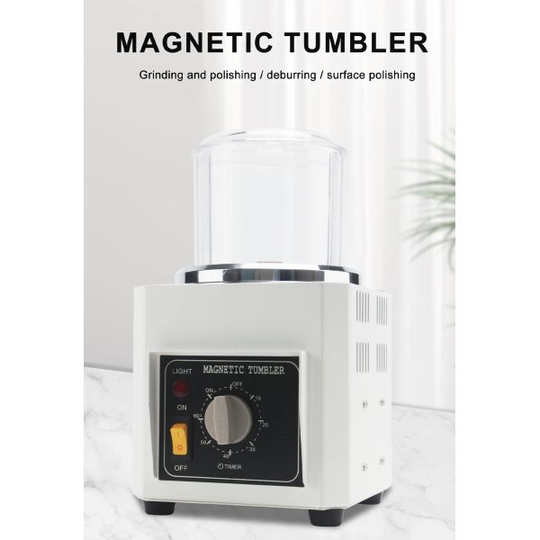 KT-90 Magnetic Polishing Machine Grinder Hardware Jewelry Tumbler Equipment