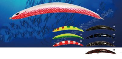 New design best sale 5.8g 9cm plastic wobber fishing lure