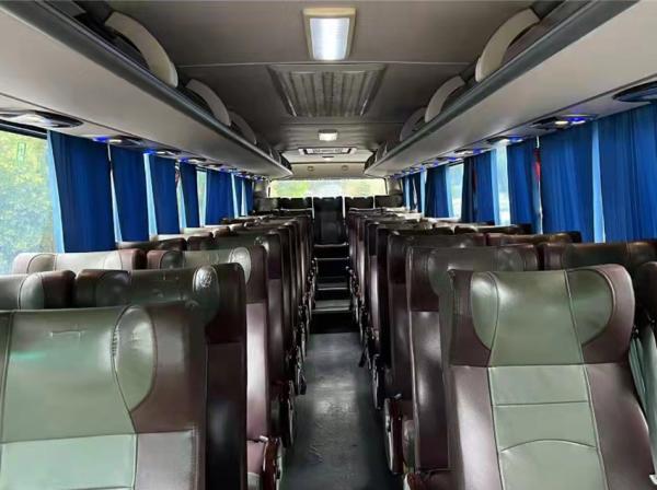Golden Dragon Used Coach Bus 53 Seats Euro 4 LHD Diesel Fuel