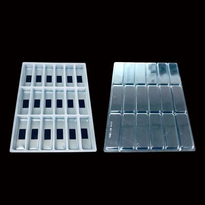 Custom Food Grade PP 18 Cell Tray with PET Clear Lid Thermoforming Packaging