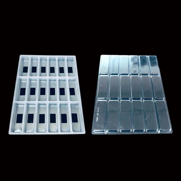 Custom Food Grade PP 18 Cell Tray with PET Clear Lid Thermoforming Packaging