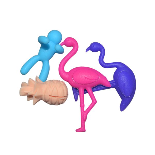 Животный бокал силикона формы картины очаровывает логотип Eco дружелюбный подгонянный