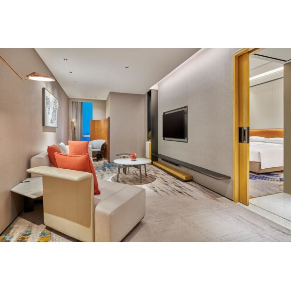 Hilton Hotel Group Design Single Color Themed Bedroom Furnitures Entry Lux Trend Styles