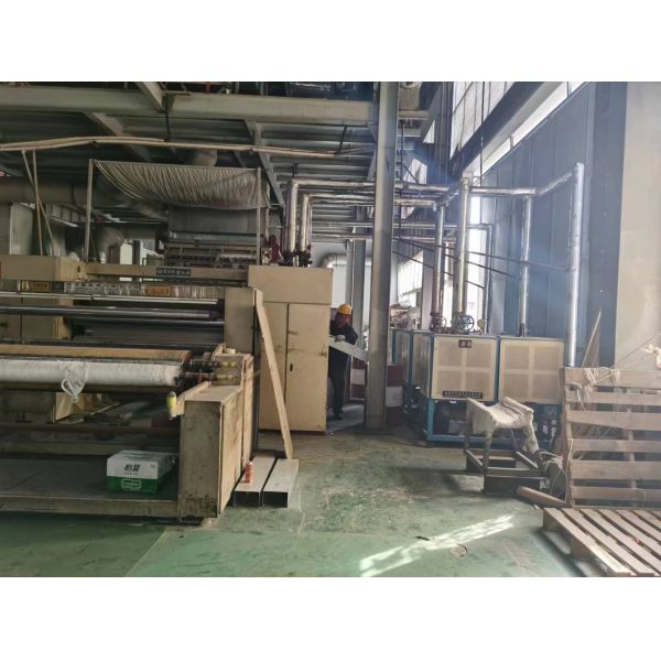 pre-owned 1600/2400/3200mm S SS SMS SSMMS PP used pp spunbond nonwoven fabric making machine production manufacturing machinery