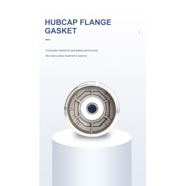 Truck Trailer Hubcap A1-4075 A2-4075 Oil Grease Hub Cap by WGCVS for Universal Fitment