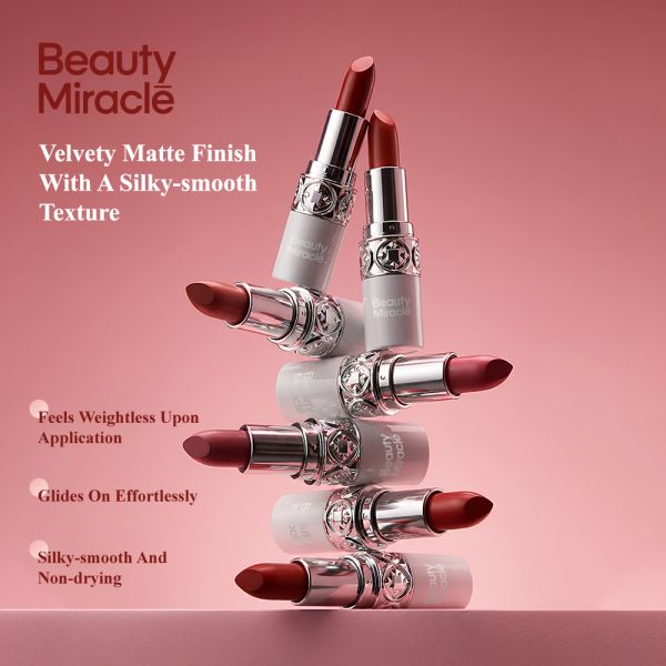 22 Shades  Low MOQ Brand Waterproof High Pigment Content Soft Silky Lightweight Vegan Cruelty-free Velvet Matte Lipstick