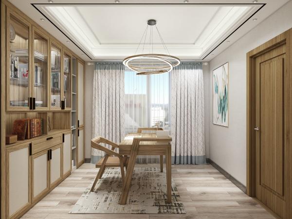 Modern Home Office Furniture Of Study Room Bookcase Shelves Set In Storage Display Cabinets With Reading Desk Table
