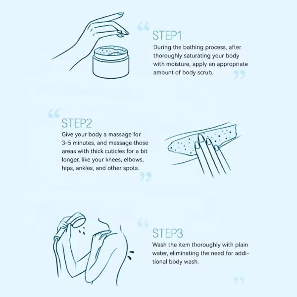 Esfoliação Cuidados com a pele Cuidados com o corpo Branqueamento Frutas esfoliação Sal do mar Corpo Esfregar mãos e pés