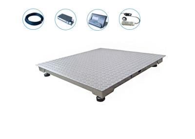 Industrial Digital Heavy Duty Floor Scales 10 Ton Capacity CE Certified