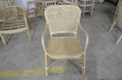 Luxury Cane Modern Chair Wooden Wicker Rattan Bar Chairs Outdoor Garden Sofa Chair