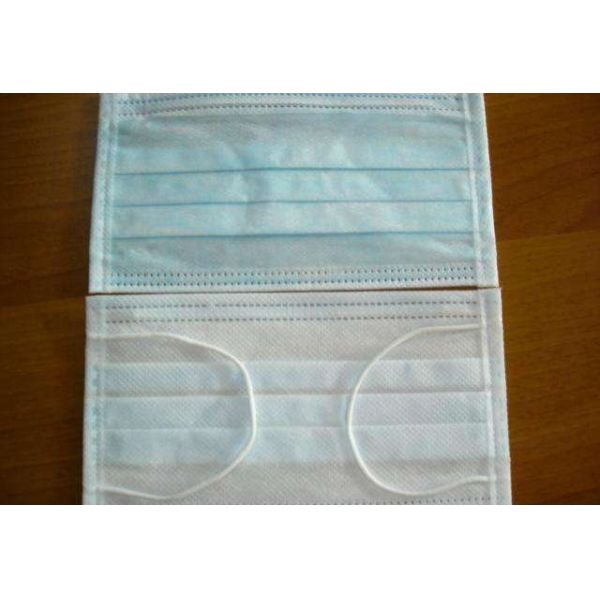 Safe Surgical Disposable Masks , Portable Industrial Face Mask Respirator