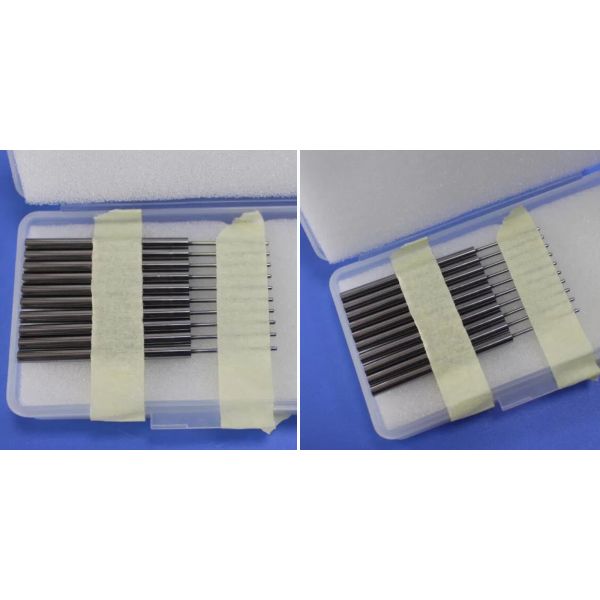 Outil de perforation d'aiguille de carbure de tungstène pour film plastique en PVC