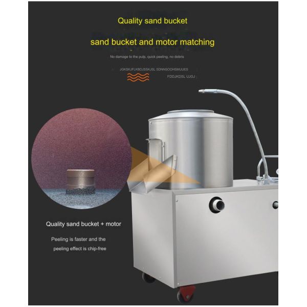 Commercial Potato Peeler Machine Peel Remove Machine For 2024 Most Popular Industrial