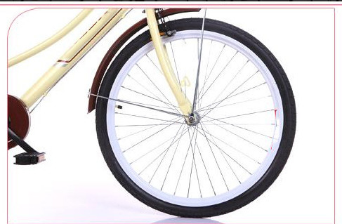 6 vitesses de vélo de ville sans suspension pour une conduite en douceur et rapide en ville