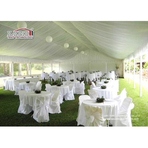 Шатры шатра свадьбы партии алюминиевой структуры на открытом воздухе с стеклянной стеной