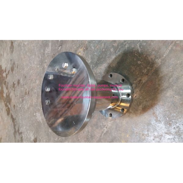 DN100 Water Fountain Nozzles Water Screen Movie Jets Flange Connection Fully SS304