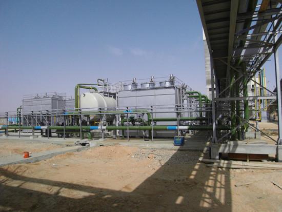 Seamless Carbon Steel Coils Evaporative Condenser , Ammonia Condenser For Workshop