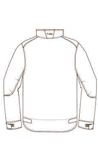 Одежда предохранения от электрической дуги EN1149 внезапная, огнезащитная куртка 280gsm