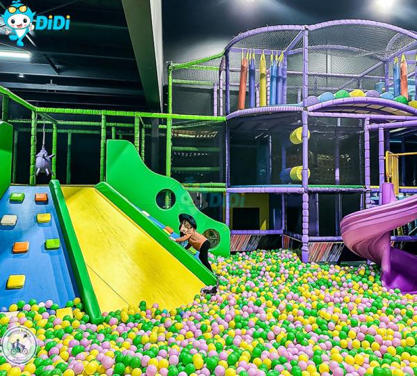 Stainless Steel Commercial Soft Play Equipment High Security For Residential Apartments