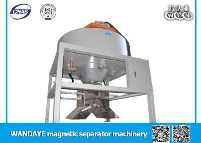 Separador eletromagnético 60-300 Mesh Feedstock do tratamento do material da fibra