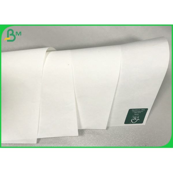 80gsm To 120 Gsm UWF Uncoated Woodfree Paper OBA Free In Reels For Cups