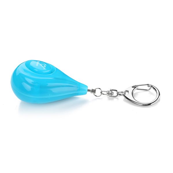 Water Drop SafeSound Personal Alarm Blue Pink Top Rated Alarm Keychain 130db