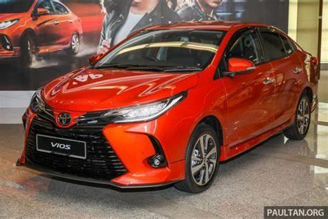 Sedan médio dos carros elétricos 190km/H Max Speed FWD 5 Seater de Toyota Vios