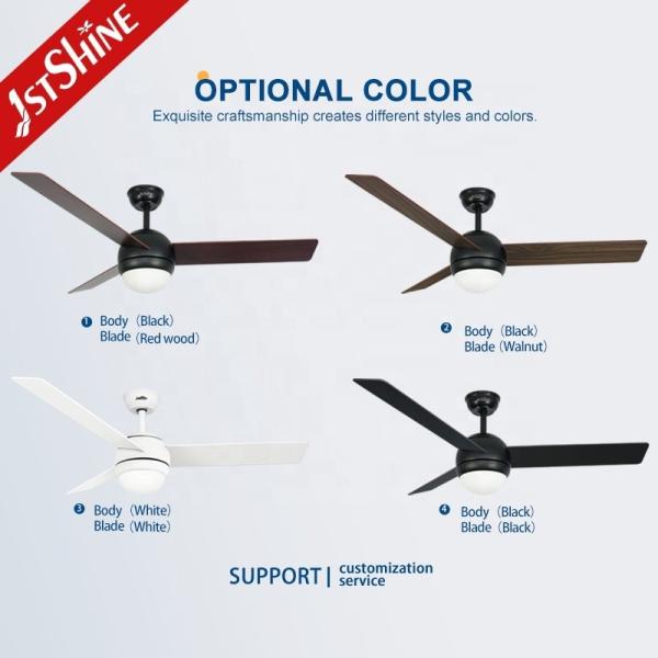 Iluminação e Circuitos Design Ventilador de teto 1stshine Iluminação LED Dimmable com controle remoto