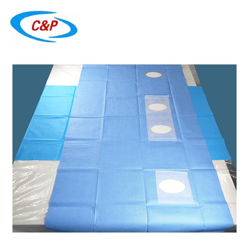 Nonwoven хирургическая ангиография задрапировывает лист для клиники