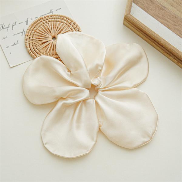 Large Flower Hair Scrunchie Summer Hair Tie