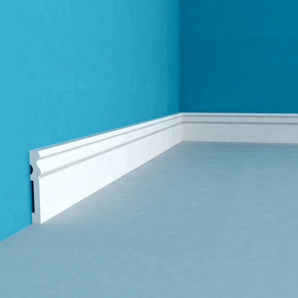 GD-85050 PU Skirting Mouldings | Decorative Polyurethane Baseboard Trim for Interior Wall & Floor Protection