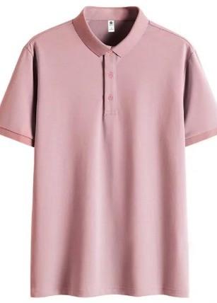 T-shirt de manga curta para homens secagem rápida lapel de cor sólida polo camisa de cor personalizada rótulos