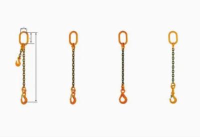 G80 Alloy Steel Lifting Rigging: Premium 1-4 Leg Chain Slings for Heavy Industry