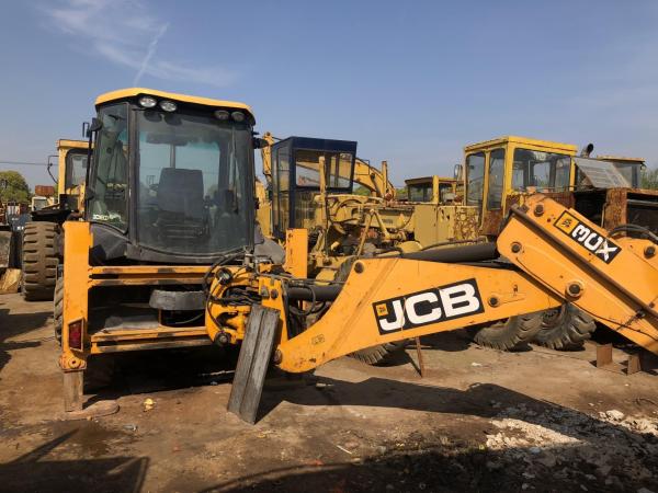                  Used UK Made Backhoe Loader 3cx with Extendable Arm Telescopic Boom Original Jcb 3cx 4cx             