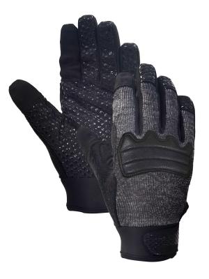 EN388 Screen Touch Needle Resistant Gloves Velcro Closure Police Search Gloves