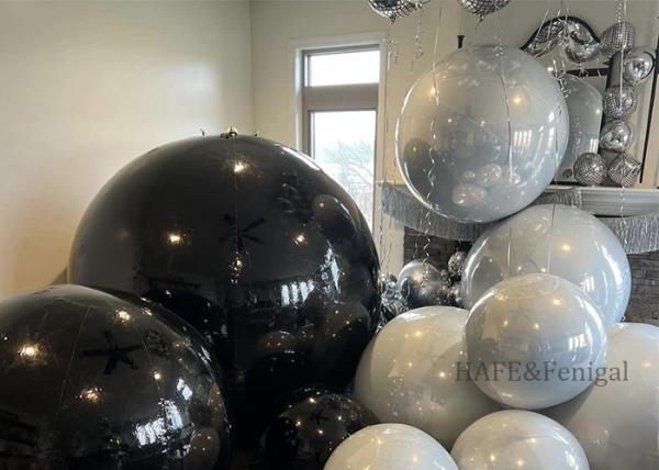 Ballon miroir gonflable en PVC à double couche pour événements