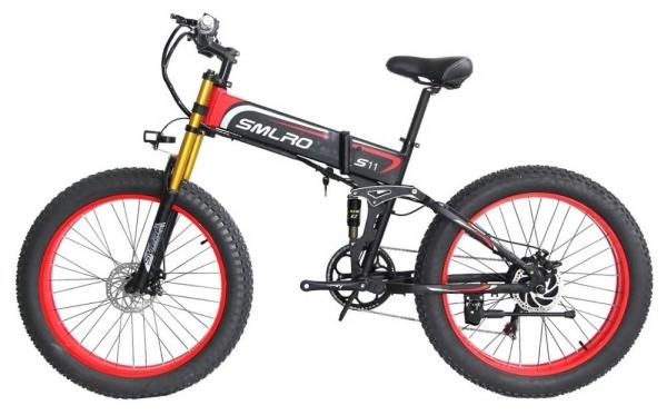EU stock Free Shipping 26'' 48V 1000W fat tire electric bike With 14AH Battery electric bicycle
