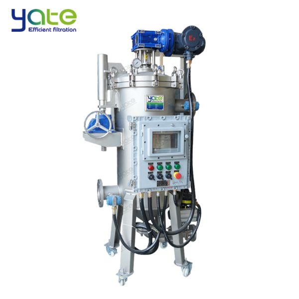 Explosion-Proof​ Customized Automatic Stainless Steel 304/316 Internal Scraper Self-cleaning Filter Housing for Water and Pigment Filtration