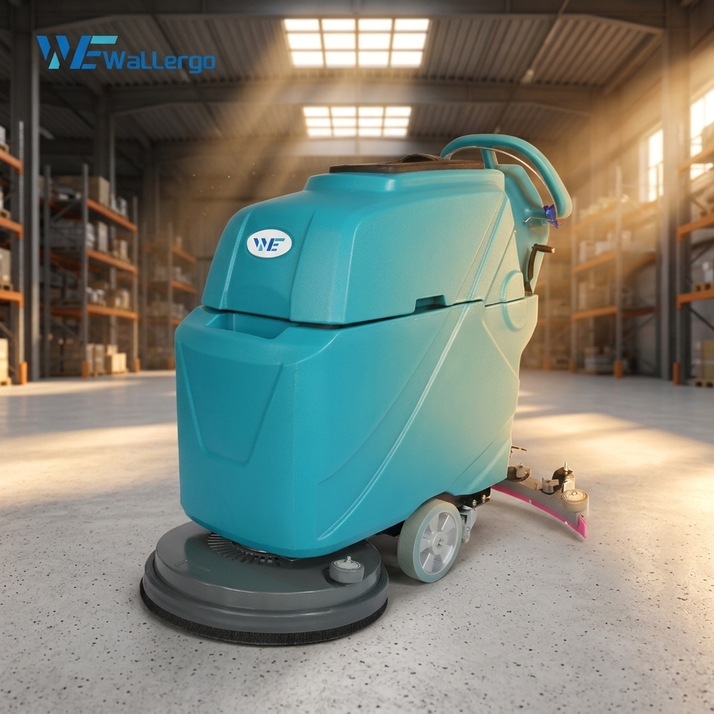 Best Sell Battery-powered Floor Cleaning Machine Tiles Cleaning Machine Concrete Scrubber Floor Scrubber Drier for Warehouse