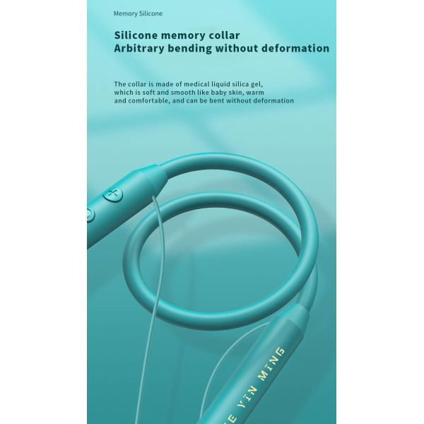 Neckband Bluetooth Earphones Magnetic Absorption Design 600 MAh HiFi Sound