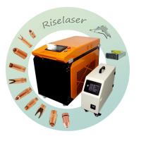 1500W 2000W 3000W Mini Máquina de Soldadura a Laser Portátil Máquina de Soldadura de Corte a Laser Com Fonte de Laser Raycus