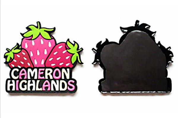 Modern Type Soft Fridge Magnets Injection Logo Technics Offered Freely Design