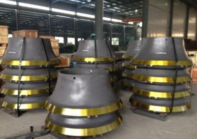 High Cr Cast iron Crusher Wear Parts Concave for Mining Industry Cone Cushers