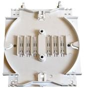 Network Port Fiber Storage Tray With Cover Used In Fiber Closure 12 /24 Cords